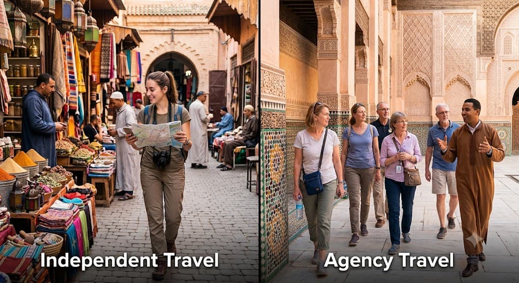 Should You Visit Morocco with a Travel Agency or Travel Independently?